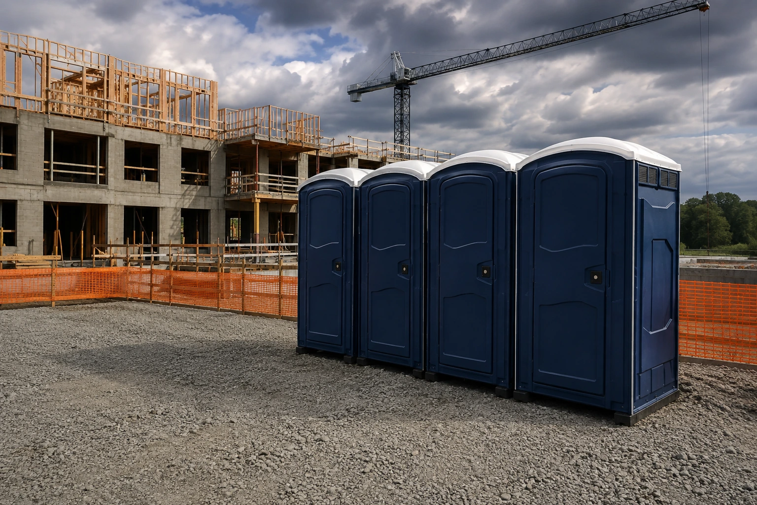 Portable restroom rental planning for Kernersville, NC