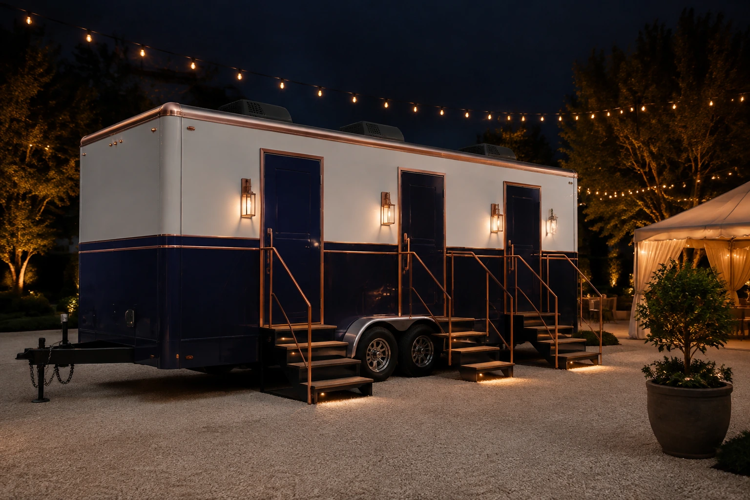 Portable restroom rental planning for Archdale, NC